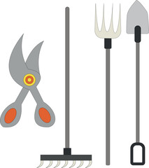 colorful doodle farm clipart bundle in cartoon style for farmers and kids who love farm life and country life