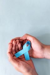 November Movement. Prostate Cancer Awareness, Men's health awareness. - obrazy, fototapety, plakaty