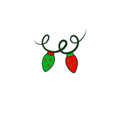 Kawaii Christmas Design Vector Elements