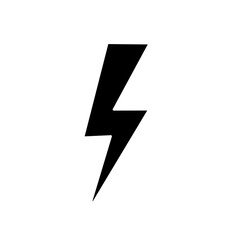 lightning vector with trendy design.electricity icon