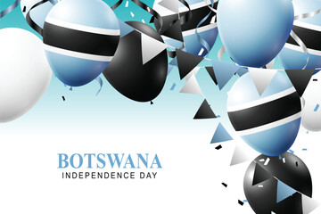 Botswana Day background.