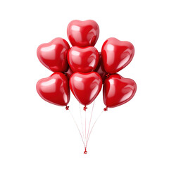heart shaped balloons