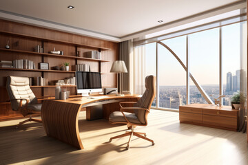 Naklejka premium Modern office