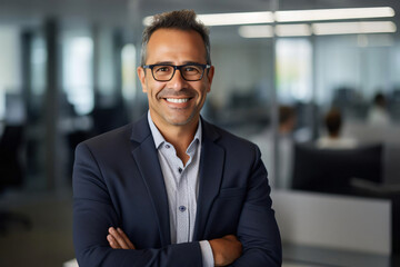 Obraz premium portrait of a confident business person