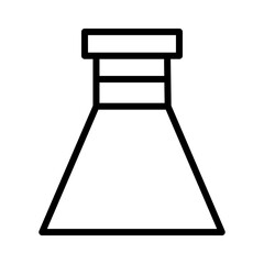 Beaker Flask Lab Outline Icon