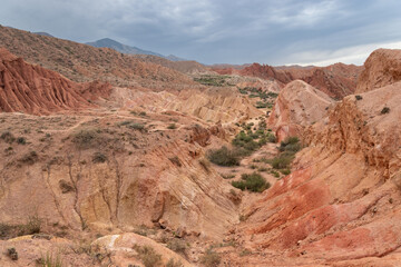 Sinfonía de colores en Kirguistán