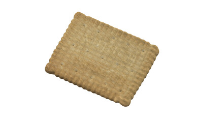 Cracker Cookie 3D Illustration