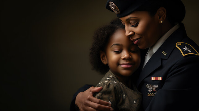 Military Woman Reunited With Her Family