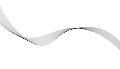 Abstract wave element for design. Digital frequency track equalizer. Stylized line art background. Vector illustration. Wave with lines created using blend tool. Curved wavy line, smooth stripe.