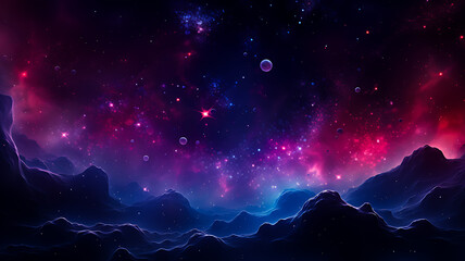 Abstract pattern from space background