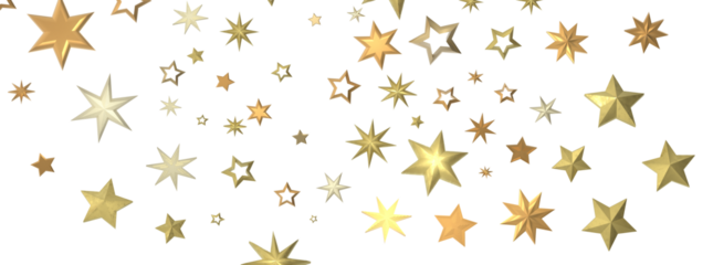 Drifting Christmas Stardust: Captivating 3D Illustration of Descending Stardust Particles for the Holidays