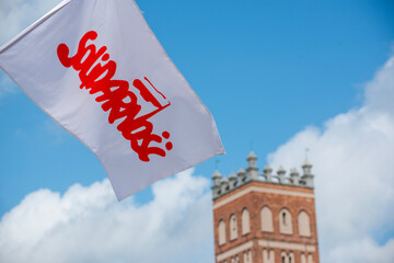 Polska. Independence. Niepodległość. Solidarność. Flaga. © Andrey