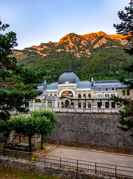 Estaci&oacute;n Internacional de Canfranc, Huesca, Espa&ntilde;a