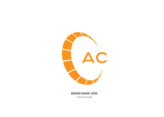 AC logo. AC latter logo with double line. AC latter. AC logo for technology, business and real estate brand