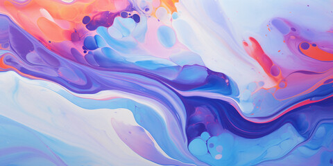 Fototapeta premium Abstract fluid background watercolor.