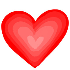 Heart red hot lover passion