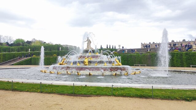 jardines en palacio de versalles