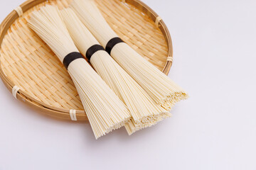 そうめんのアップ