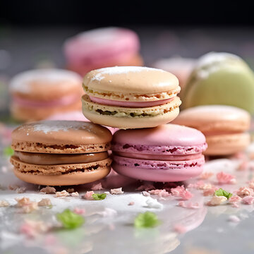 Macarones dulces: Un sabor de Francia