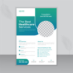 Creative The Best Medical Flyer Or Brochure Design Template