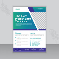 Creative The Best Medical Flyer Or Brochure Design Template
