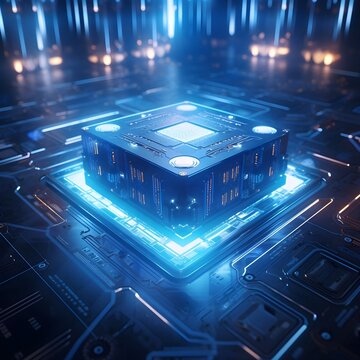 Die Macht der Quanten: Ein hochentwickelter Quantencomputer