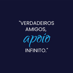 Citação de motivação com fundo liso e sólido