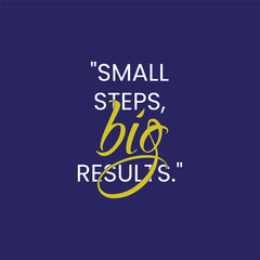 Motivation Quote with a Smooth Solid Background