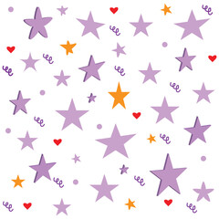 Minimalist silhouette stars icon, twinkle star shape symbols. Modern geometric elements, shining star icons, abstract sparkle black silhouettes symbol vector set