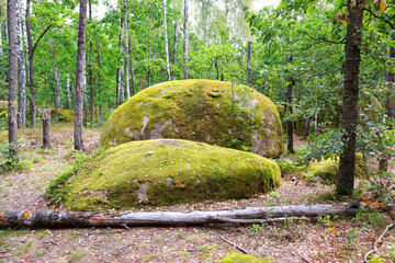 Stone village - Ukrainian Stonehenge (reserve) in Zhytomyr region, Ukraine