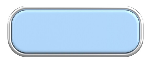 Obraz premium 3D button. Empty button. 3D illustration.