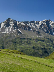 Fototapeta premium Rifflsee im Pitztal - Tirol