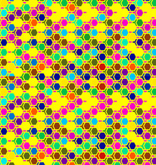 seamless background with circles