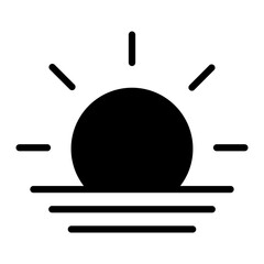 Sun Icon	

