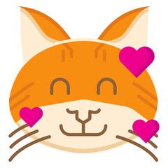 Love Cat Emoji Icon