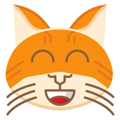 Smile Cat Emoji Icon