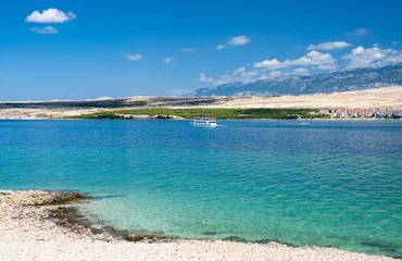Foto op Canvas paradise beach on Pag island in Croatia © lukaszimilena