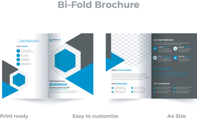  bifold brochure, company brochure 