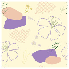 background with flowers