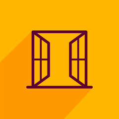 window icon vector illustration