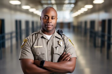 correctional officer in a prison