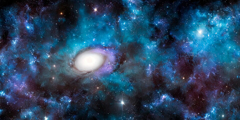 Obraz na płótnie Canvas Galaxy sky wide background