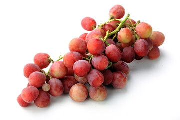Grapes isolated on white