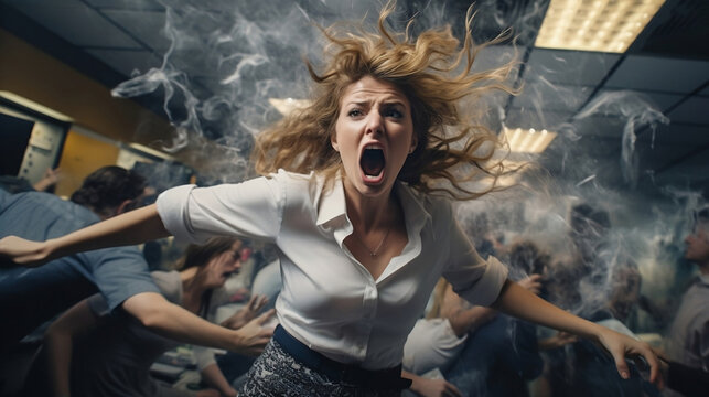 MADNESS AT THE OFFICE. GENERATIVE AI