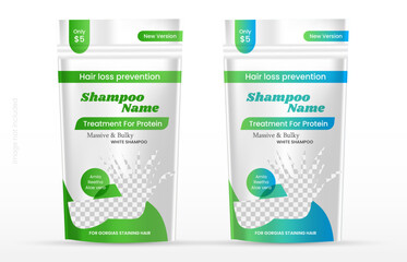 Food product disposable packaging isolated vector templates.