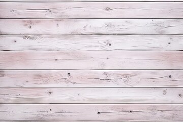 Naklejka premium Weathered charm: a serene white wooden panel background, Generative AI