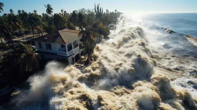 home destroyed by tsunami