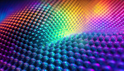 abstract rainbow background,Multicolored Lights on a Curved Surface