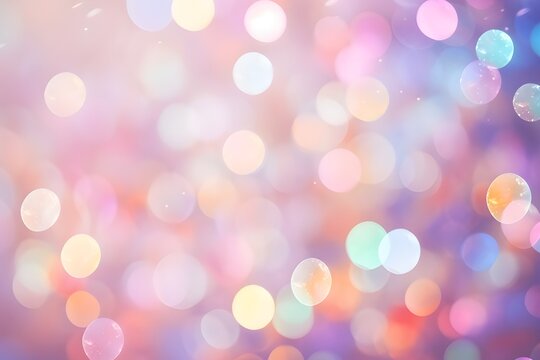 Abstract bokeh background