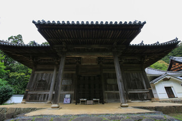 Obraz premium 愛媛県大洲市 如法寺の風景
